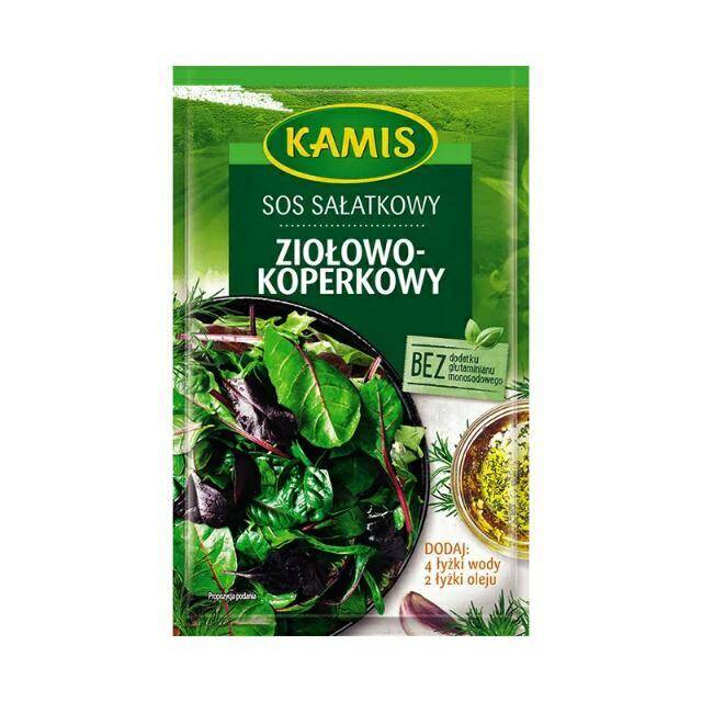 SOS SAŁATKOWY KAMIS 8G ZIOŁOWO-KOPERKOWY