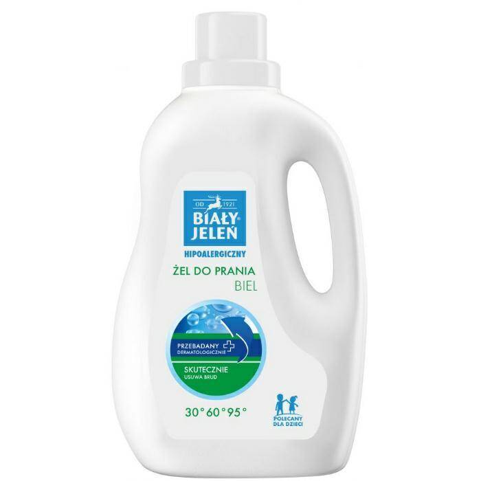 ŻEL DO PRANIA BIAŁY JELEŃ 1,5L BIEL