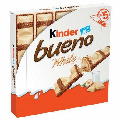 BATON KINDER 97,5G BUENO WHITE 4694