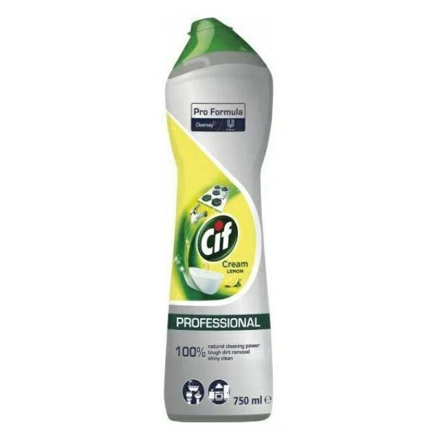MLECZKO DO CZYSZCZENIA CIF 750ML LEMON