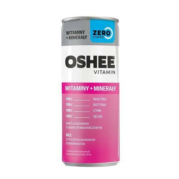 NAPÓJ OSHEE 250ML ENEGRY VITAMIN ZERO