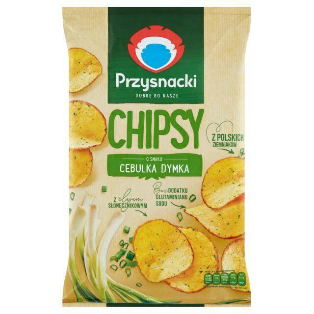 CHIPSY PRZYSNACKI 135G CEBULKA DYMKA