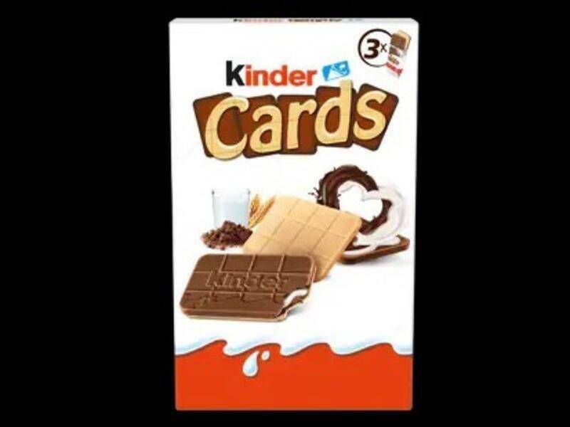 CIASTKA KINDER 76,8G CARDS A3 7508