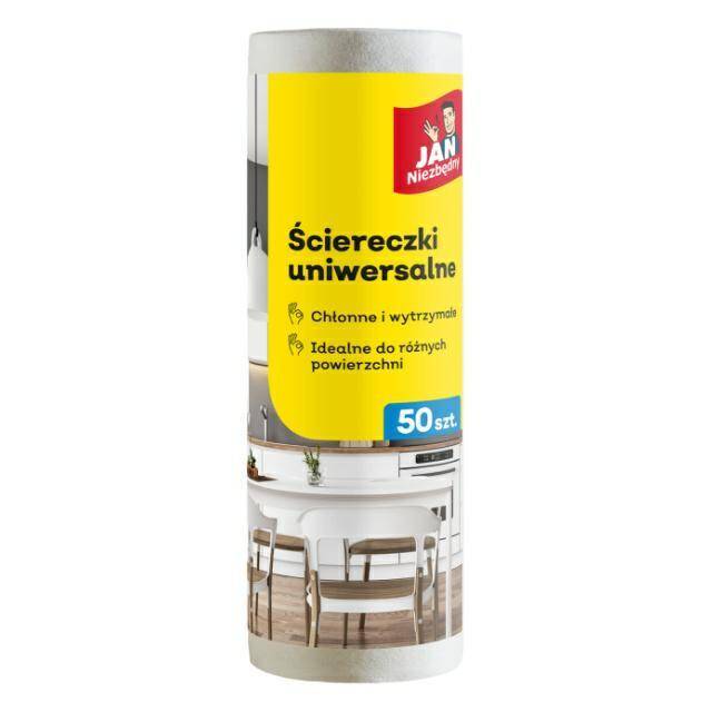 ŚCIERKA JAN NA ROLCE BIAŁE A50+10 8088