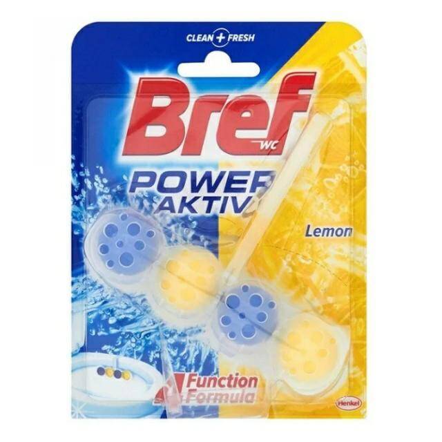 ZAWIESZKA DO WC BREF 50G LEMON IMP 5838