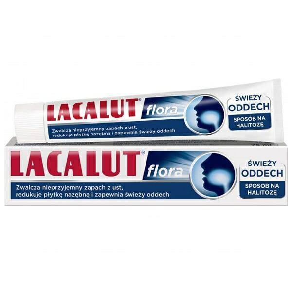 PASTA DO ZĘBÓW LACALUT FLORA 75ML