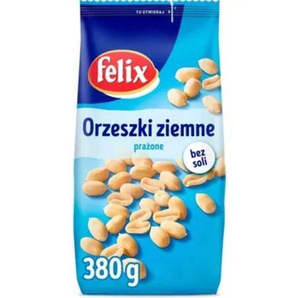 ORZESZKI FELIX 380G PRAŻONE BEZ SOLI