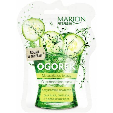 MASKA DO TWARZY MARION 7,5ML OGÓREK