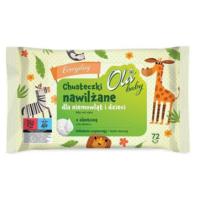 CHUSTECZKI DLA DZIECI OLA A72 NAWILŻANE