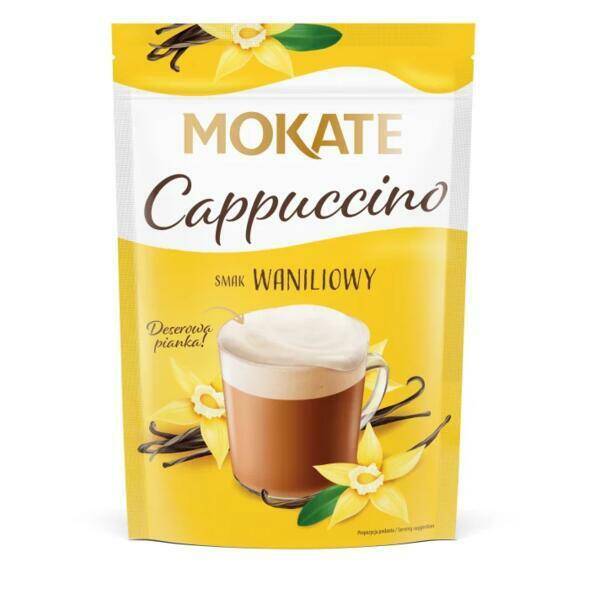 KAWA MOKATE CAPPUCCINO 110G WANILIOWA