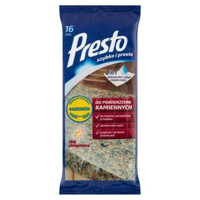 ŚCIERECZKI NAWILŻANE PRESTO DO