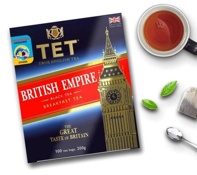 HERBATA TET BRITISH EMPIRE A100 CZARNA
