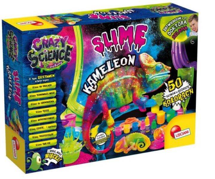 ZESTAW CRAZY SCIENCE SLIME KAMELEON 4165