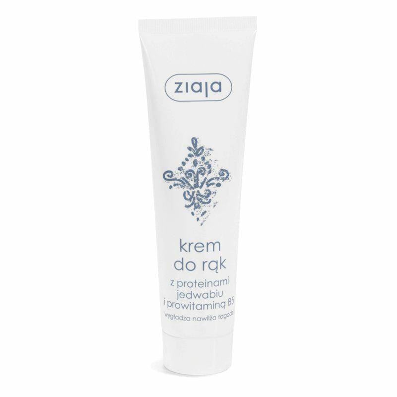 KREM DO RĄK ZIAJA 100ML PROTEINY JEDWAB