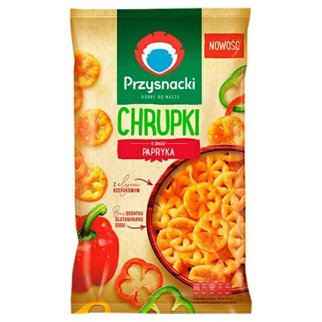 CHRUPKI PRZYSNACKI 120G PAPRYKA 1191