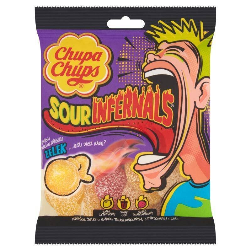 ŻELKI CHUPA CHUPS 90G INFERNALS 3224