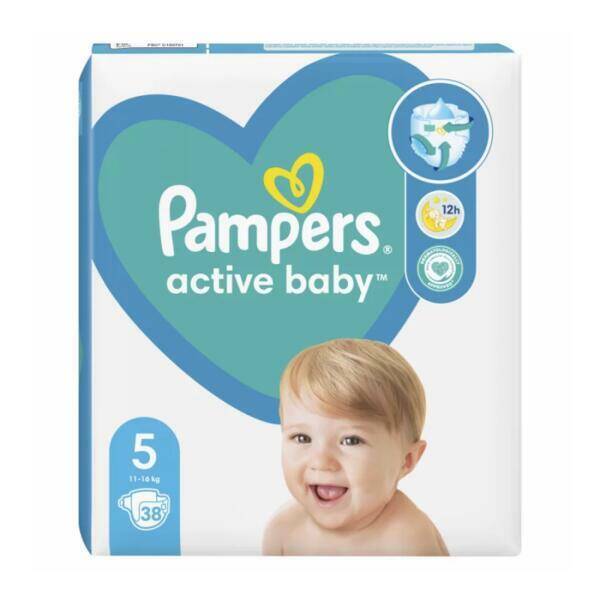PIELUCHY PAMPERS ACTIVE BABY A38 5 11-16