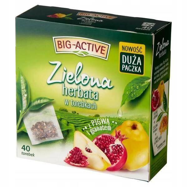HERBATA BIGACTIVE A40 ZIELONA PIGWA