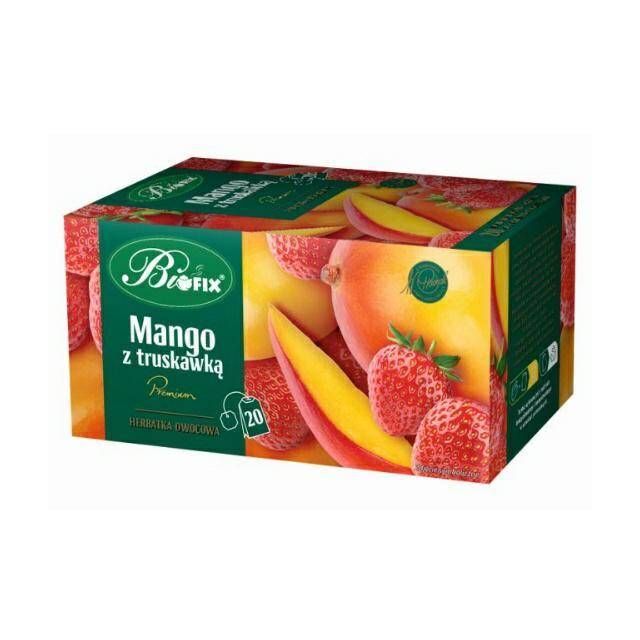 HERBATA BIOFIX A20 MANGO TRUSKAWKA 40G