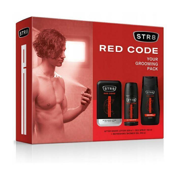 STR8 Z.ŚW24 (A/S 100ML+DEO+ŻEL) RED CODE