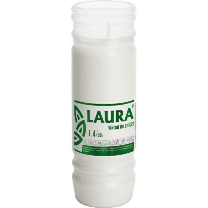 WKŁAD DO ZNICZY LAURA L-4 68h 8085