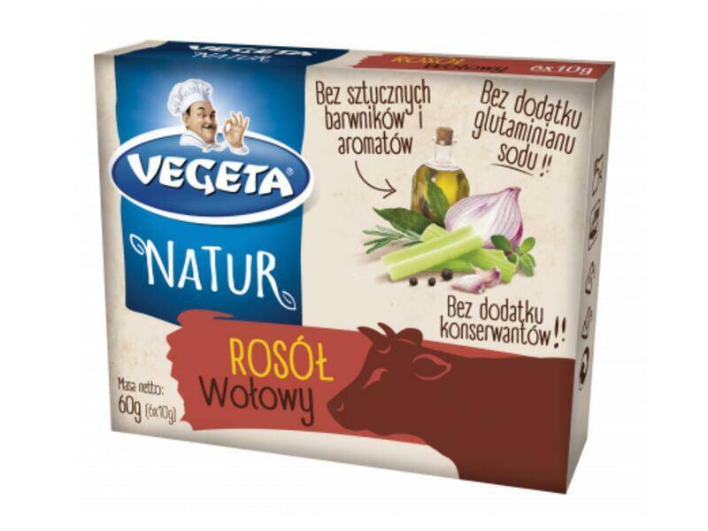 KOSTKA ROSOŁOWA VEGETA 60G WOŁOWA