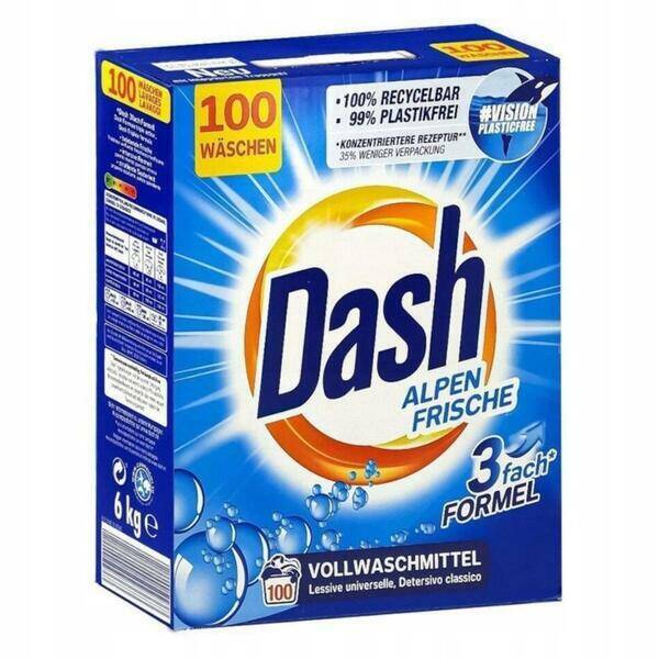 PROSZEK DO PRANIA DASH 6KG ALPINE FRESH