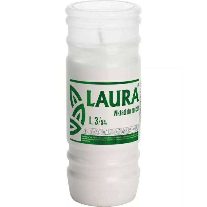 WKŁAD DO ZNICZY LAURA L-3 54h 8061
