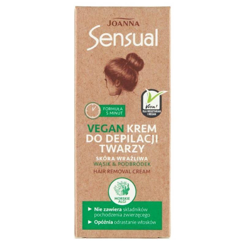 KREM DO DEPILACJI TWARZY SENSUAL VEGAN
