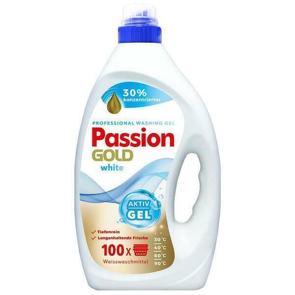 ŻEL DO PRANIA PASSION GOLD 4L WHITE 100