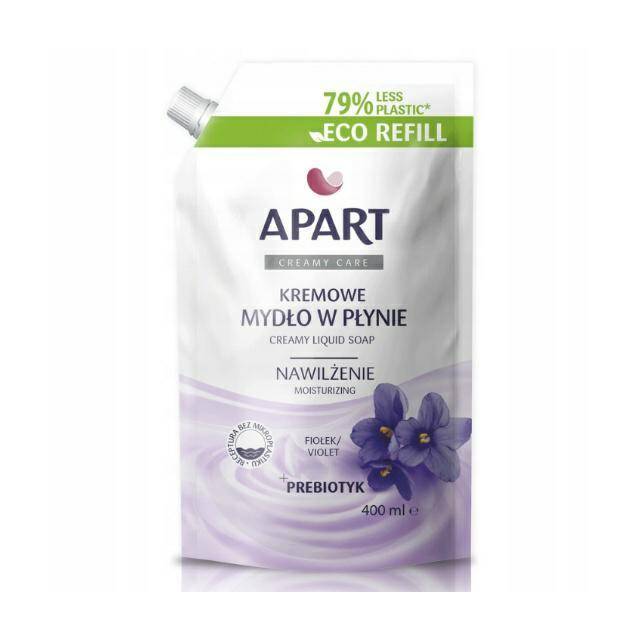 MYDŁO W PŁYNIE APART 400ML ZAPAS FIOŁEK