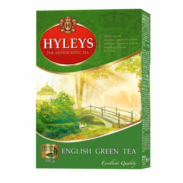 HERBATA HYLEYS 100G ENGLISH GREEN TEA
