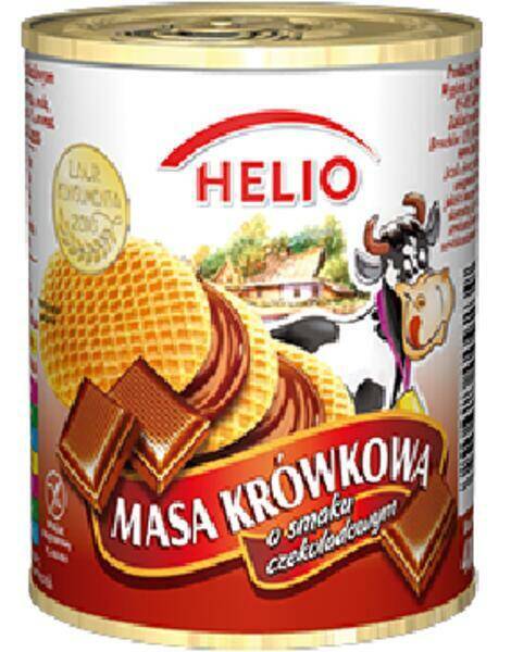 MASA KRÓWKOWA HELIO 400G CZEKOLADOWA