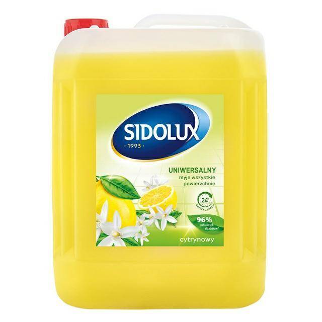 PŁYN UNIWERSALNY SIDOLUX 5L CYTRYNA 2309