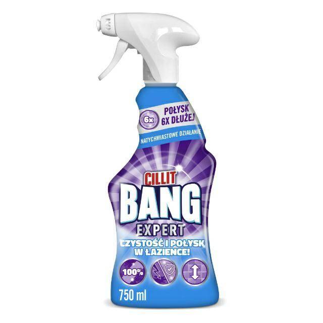 CILLIT BANG SPRAY 750ML CZYSTOŚĆ I POŁYS
