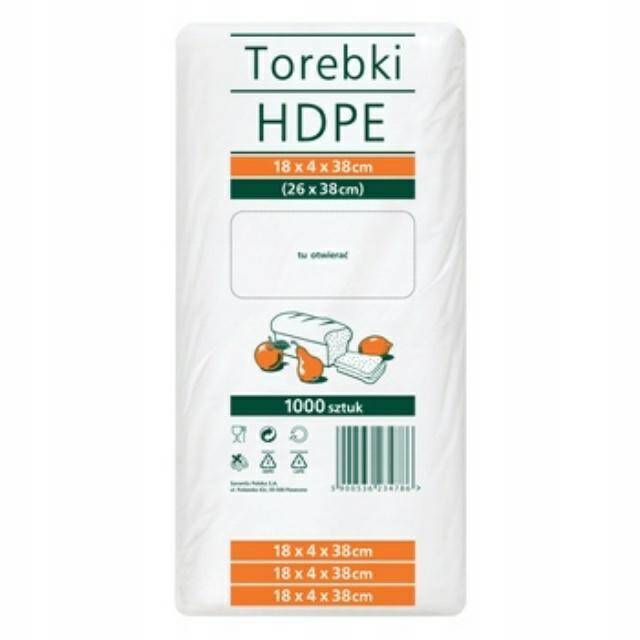 TOREBKI HDPE 18X4X38 A1000