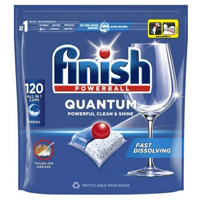 TABLETKI FINISH A120 QUANTUM FRESH 2114