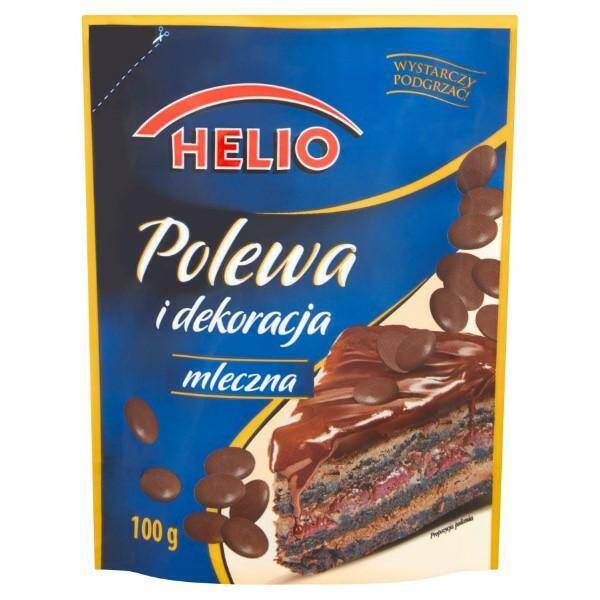 POLEWA HELIO 100G MLECZNA 8058