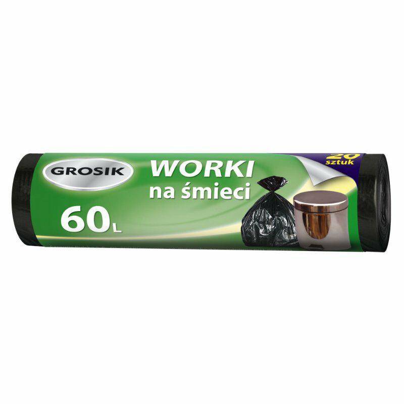 WORKI NA ŚMIECI GROSIK 60L A20