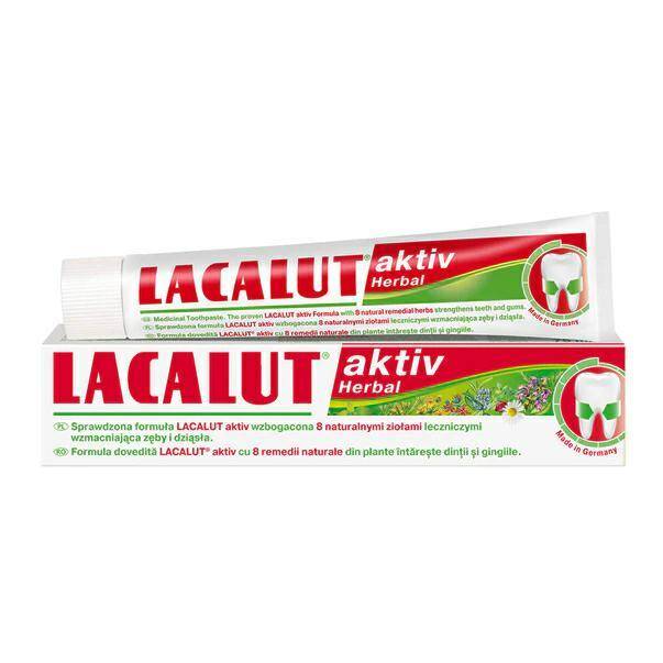 PASTA DO ZĘBÓW LACALUT AKTIV HERBA 75ML