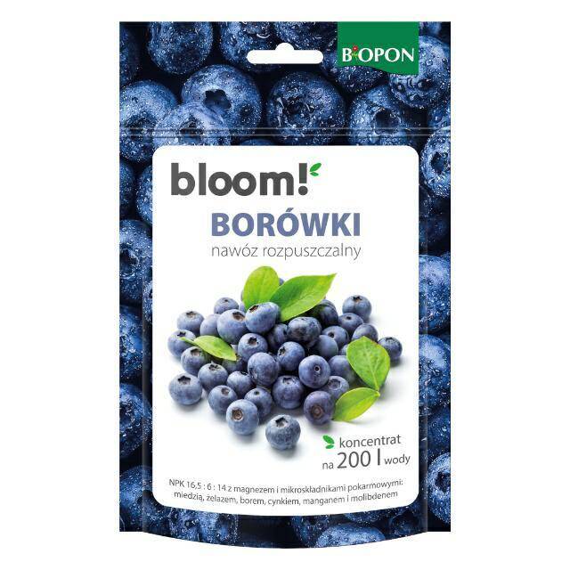 BIOPON NAWÓZ BLOOM 200G BORÓWKI 3093