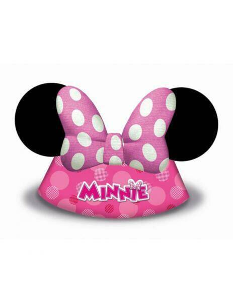 CZAPECZKI PAPIEROWE A6 MINNIE HAPPY