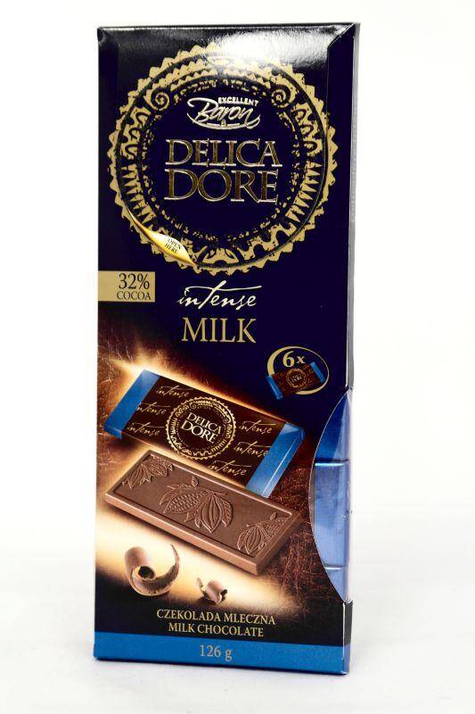 CZEKOLADA BARON DELICADORE 126G MLECZNA