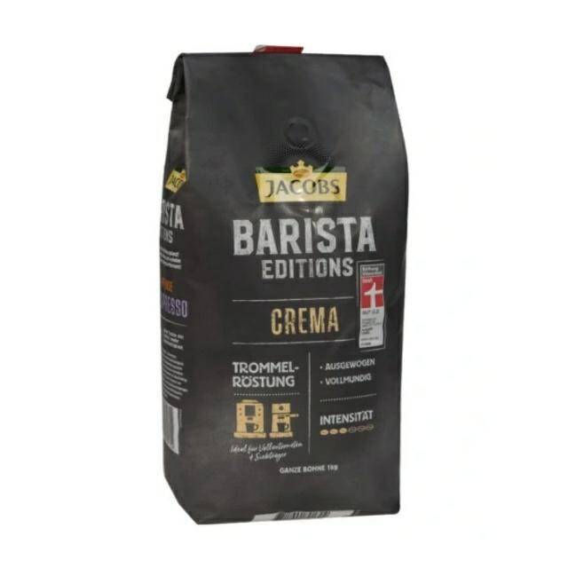 KAWA ZIARNISTA JACOBS 1KG BARISTA CREMA