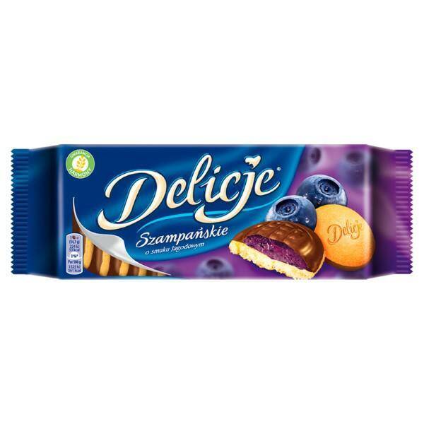 CIASTKA DELICJE 147G JAGODOWE 6438