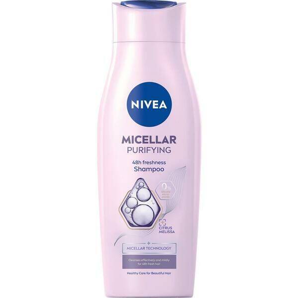 SZAMPON NIVEA 400ML MICELLAR PURIFYING