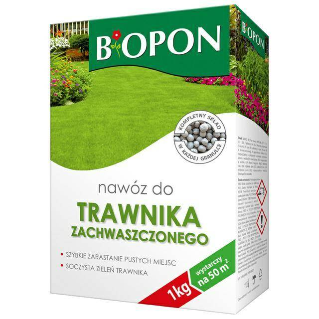 BIOPON NAWÓZ DO TRAWNIKA ZACHWASZCZONEGO