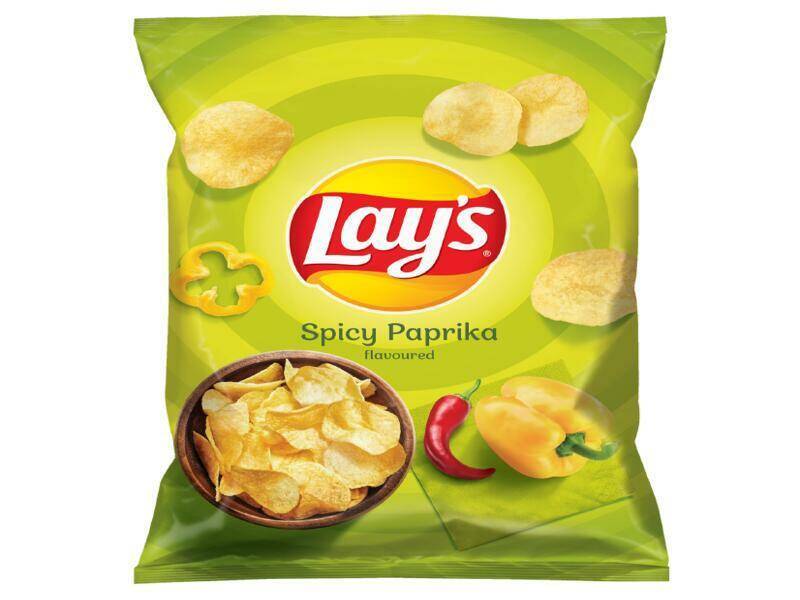 CHIPSY LAYS 140G SPICY PAPRIKA 9419