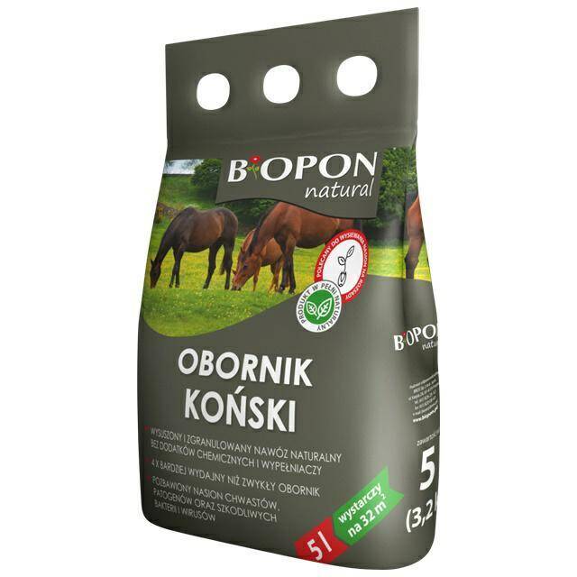 BIOPON OBORNIK 5L GRANULOWANY KOŃSKI
