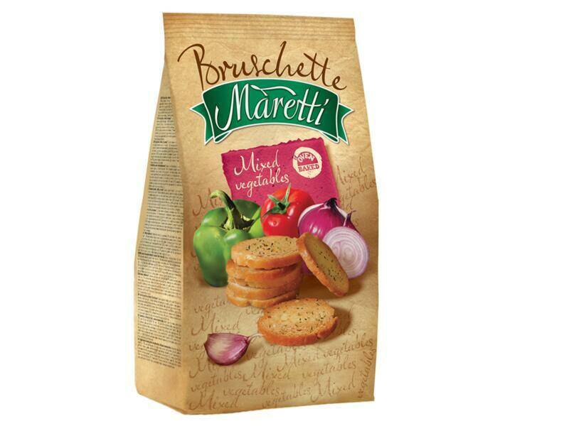 BRUSCHETTE CHIPS 70G MIX WARZYW 5307